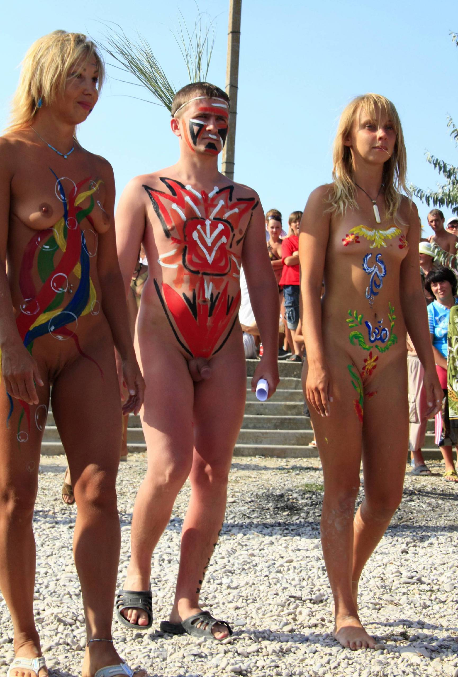Colorful Naturist Couples - 2